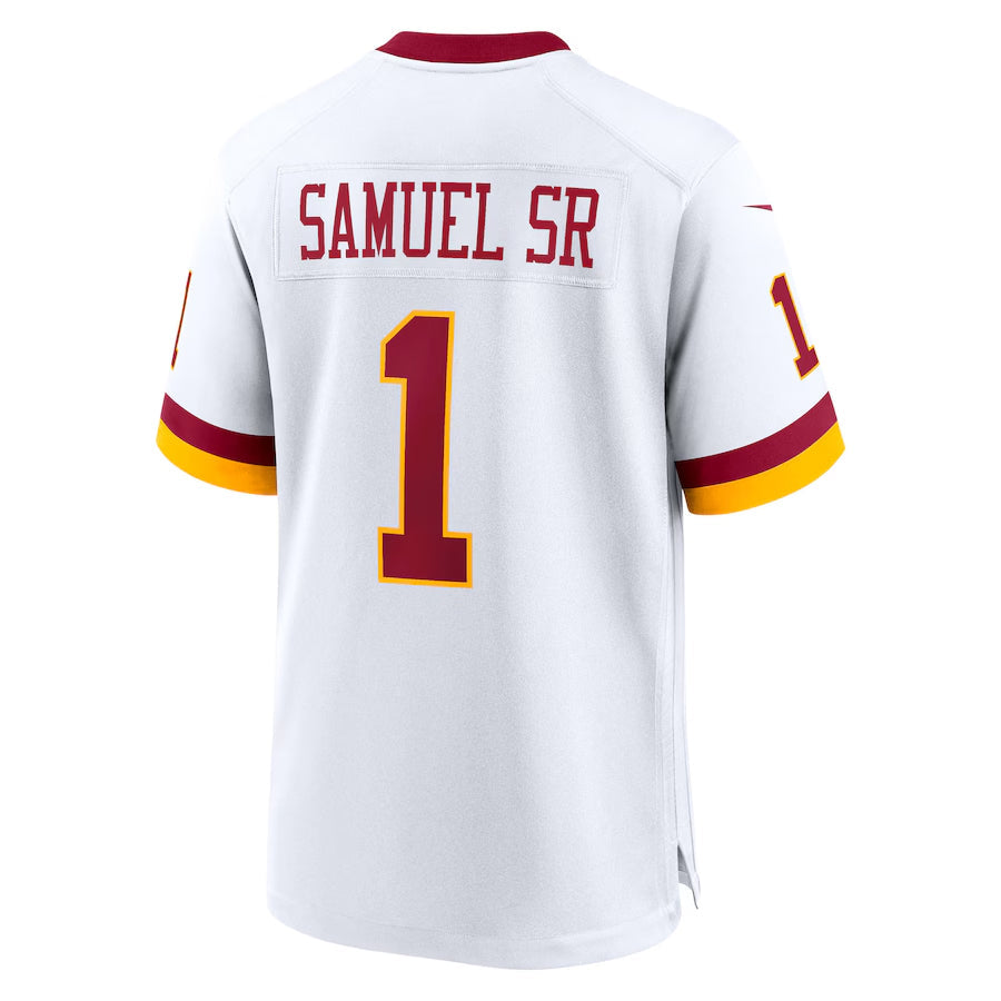 Mdoa W.Commanders #1 Deebo Samuel Sr Player White Game Stitched Jerseys