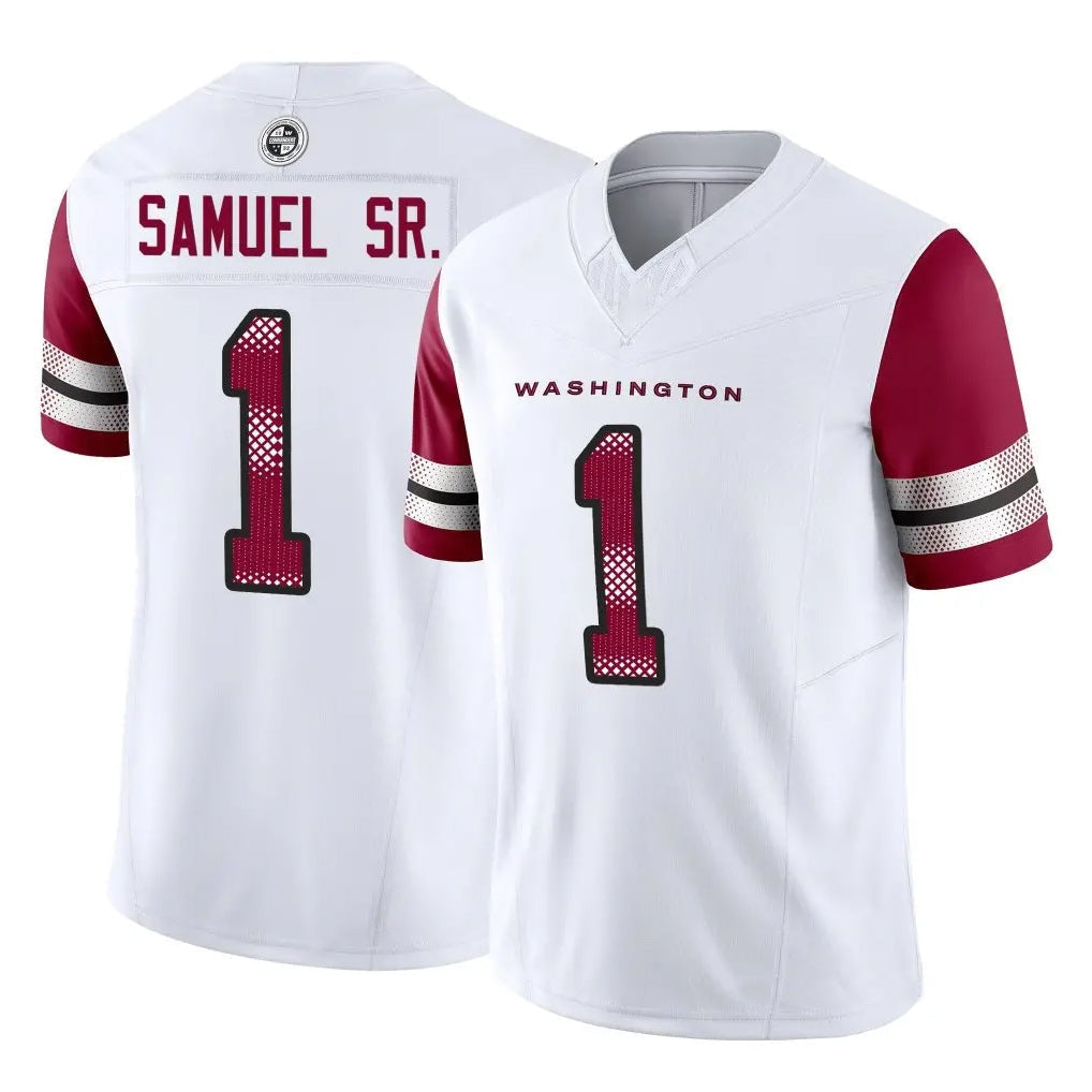 Mdoa W.Commanders #1 Deebo Samuel Sr Player White Vapor F.U.S.E. Limited Stitched Jerseys