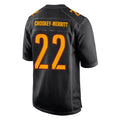 Mdoa W.Commanders #22 Jacory Croskey-Merritt Player Carbon Black Fashion Game Stitched Jerseys