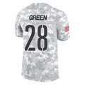 Mdoa W.Commanders #28 Darrell Green Player  Arctic Camo Salute To Service Limited Stitched Jerseys