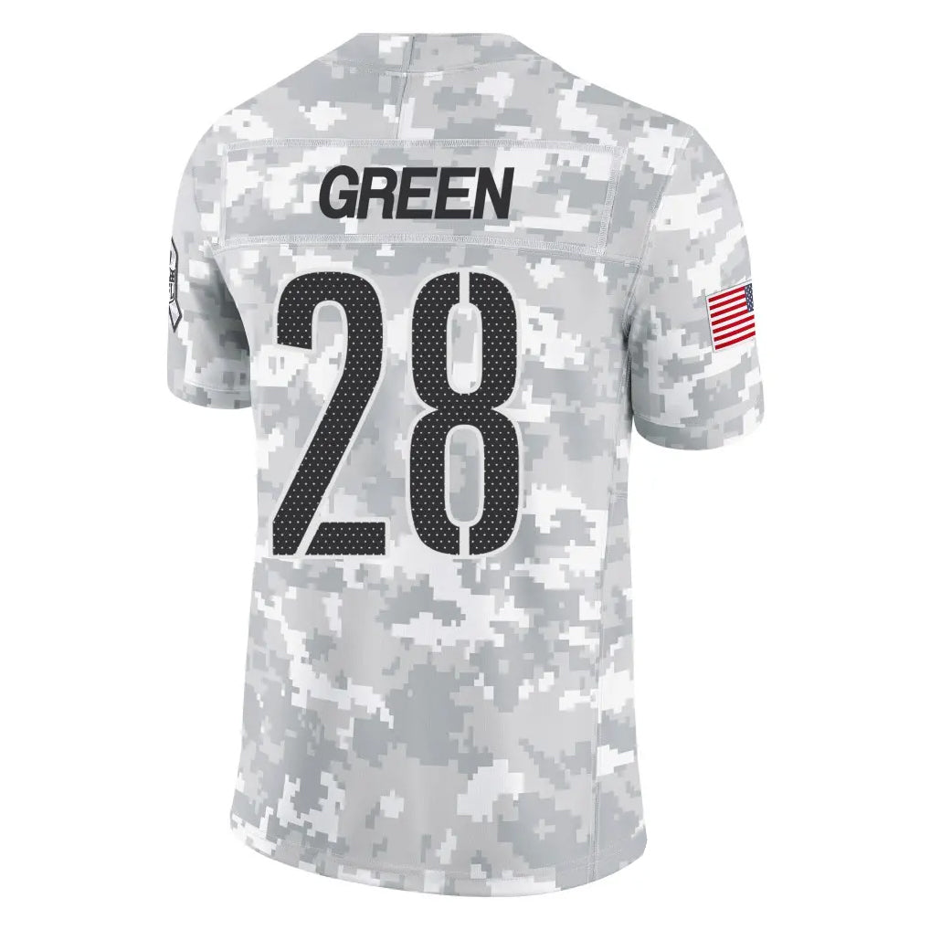 Mdoa W.Commanders #28 Darrell Green Player  Arctic Camo Salute To Service Limited Stitched Jerseys