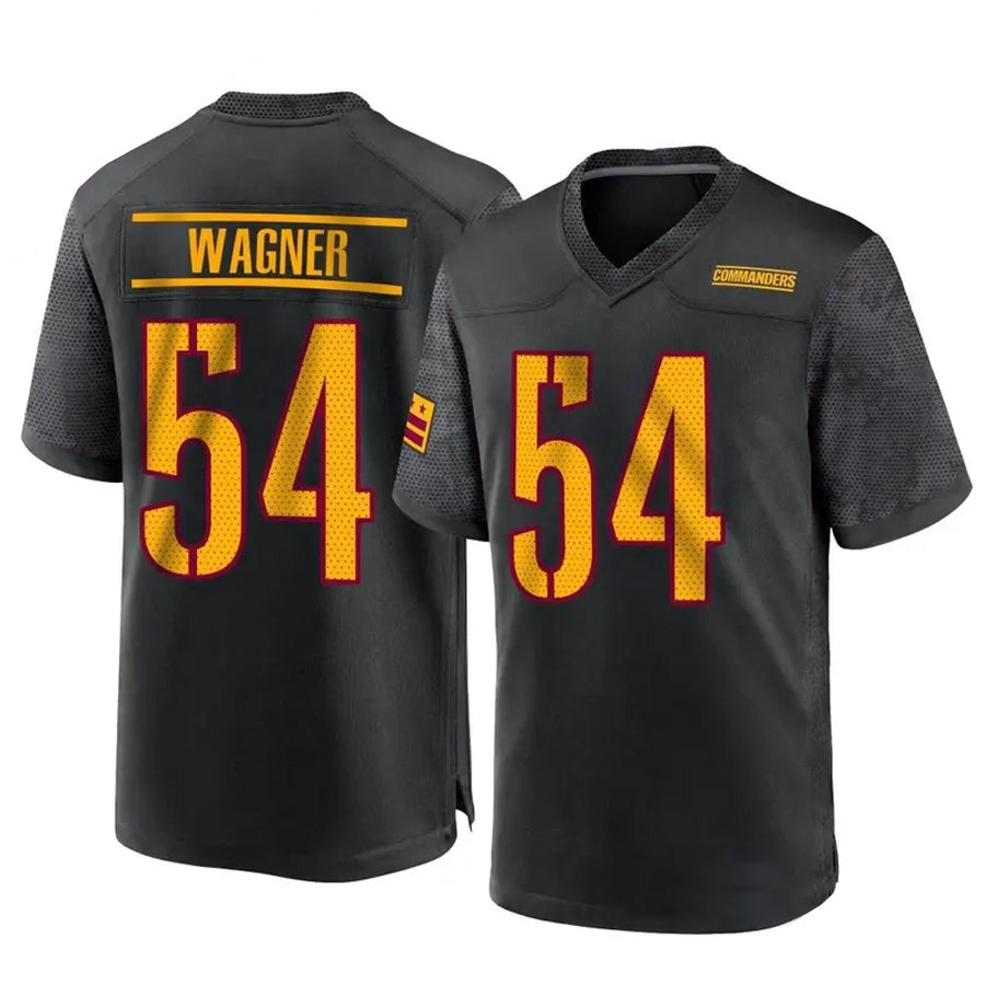 Mdoa W.Commanders #54 Bobby Wagner Player Black Home Game Stitched Jerseys
