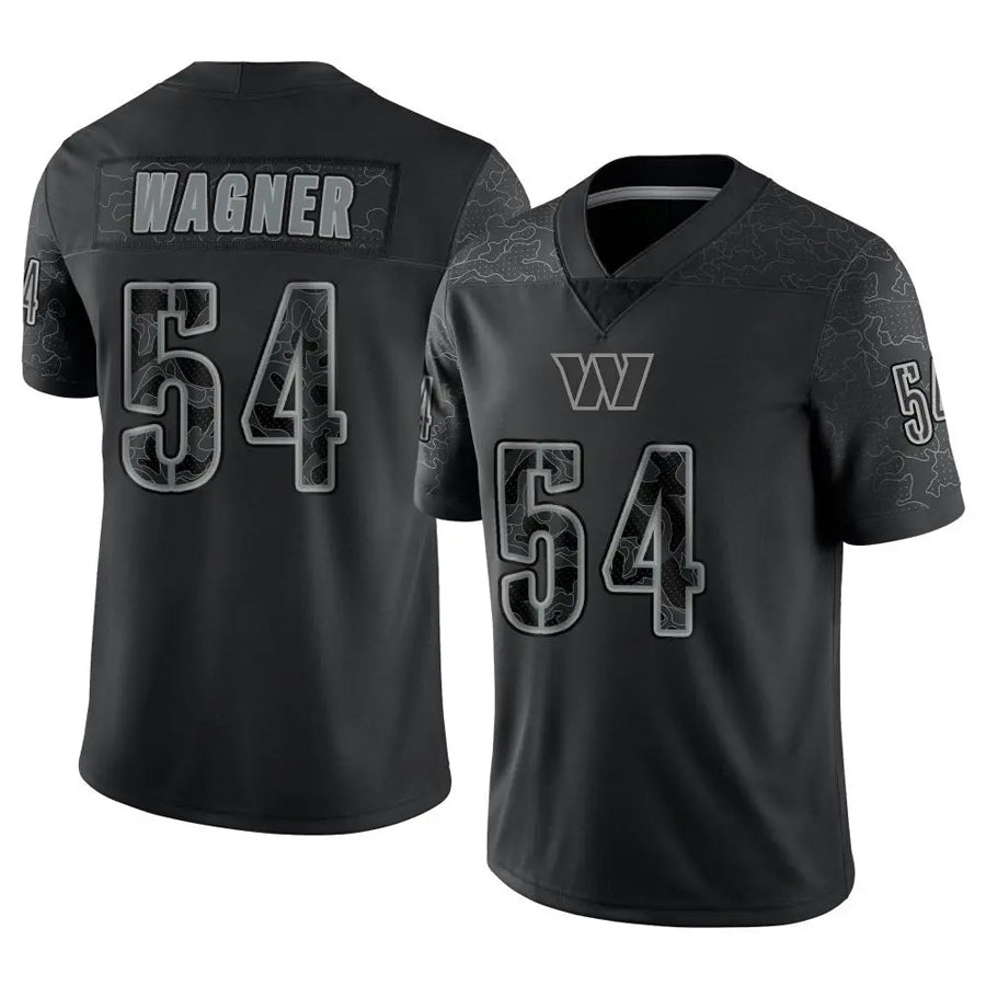 Mdoa W.Commanders #54 Bobby Wagner Player Black RFLCTV Limited Stitched Jerseys
