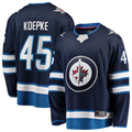 Mdoa W.Jets #45 Cole Koepke Navy Home Breakaway Jerseys