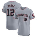 Mdoa W.Nationals #12 Brady House Player Gray City Connect Elite Alternate Stitched Jerseys