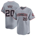 Mdoa W.Nationals #20 Keibert Ruiz Player Gray City Connect Elite Alternate Stitched Jerseys