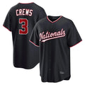 Mdoa W.Nationals #3 Dylan Crews Player Navy Game Stitched Jerseys