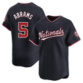Mdoa W.Nationals #5 CJ Abrams Player Navy Blue Replica Stitched Jerseys