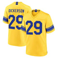 LA.Rams #29 Eric Dickerson Player Gold Classic Sol Home Game Mdoa Stitched Jerseys
