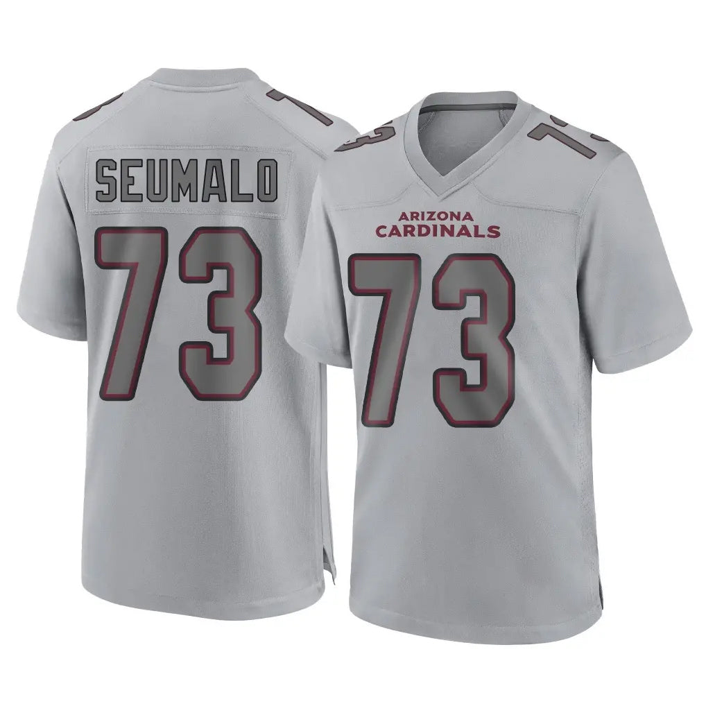 A.Cardinals #73 Isaac Seumalo Player Gray Atmosphere Fashion Home Game Mdoa Stitched Jerseys