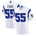 LA.Rams #55 Braden Fiske Player White Fearsome Home Game Mdoa Stitched Jerseys