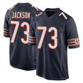 C.Bears #73 Jonah Jackson Player Navy Home Game Mdoa Stitched Jerseys