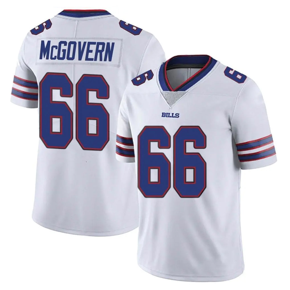 B.Bills #66 Connor McGovern Player White Vapor Untouchable Limited Mdoa Stitched Jerseys