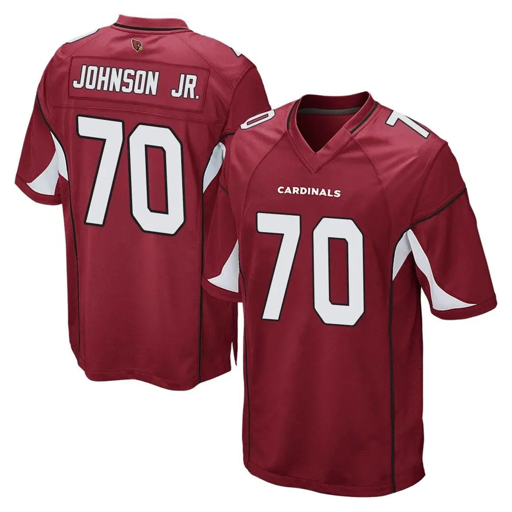 A.Cardinals #70 Paris Johnson Jr. Player Cardinal Home Game Mdoa Stitched Jerseys