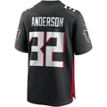 Mdoa A.Falcons #32 Jamal Anderson Black Game Retired Player Jersey