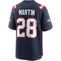 Mdoa NE.Patriots #28 Curtis Martin Navy Game Retired Player Jersey