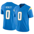 LA.Chargers #0 Daiyan Henley Player Blue Limited Vapor F.U.S.E. Home Game Stitched Jerseys