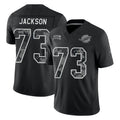 M.Dolphins #73 Austin Jackson Player Black Limited 2026 Salute to Service Home Game Mdoa Stitched Jerseys