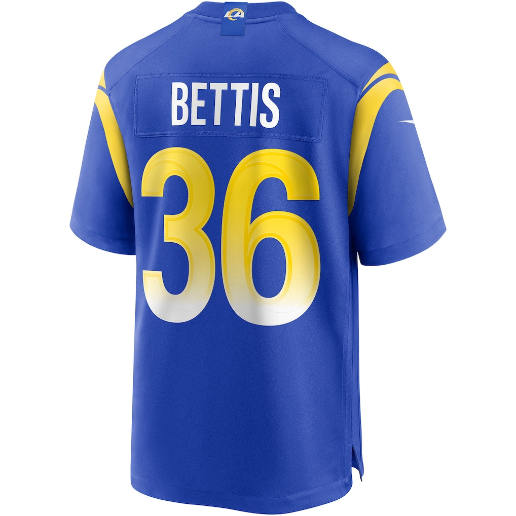 Mdoa LA.Rams #36 Jerome Bettis Royal Game Retired Player Jersey