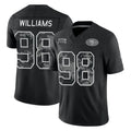 SF.49ers #98 Mykel Williams Player Black Limited 2026 Salute to Service Home Game Mdoa Stitched Jerseys