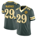 GB.Packers #29 Xavier McKinney Player Green Limited 2026 Rivalries Collection Home Game Mdoa Stitched Jerseys