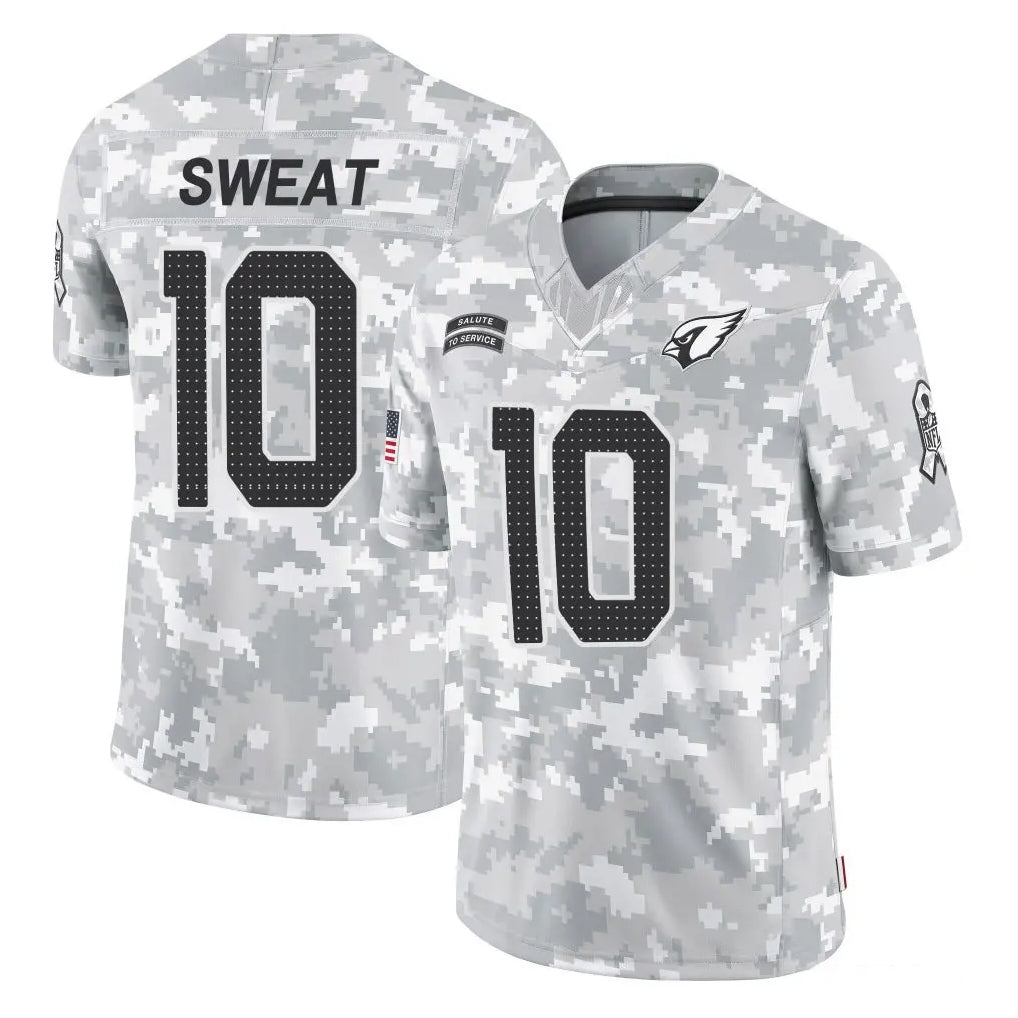 A.Cardinals #10 Josh Sweat Player Arctic Camo Limited Salute To Service Home Game Mdoa Stitched Jerseys