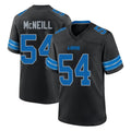 D.Lions #54 Alim McNeill Player Black Alternate Home Game Mdoa Stitched Jerseys