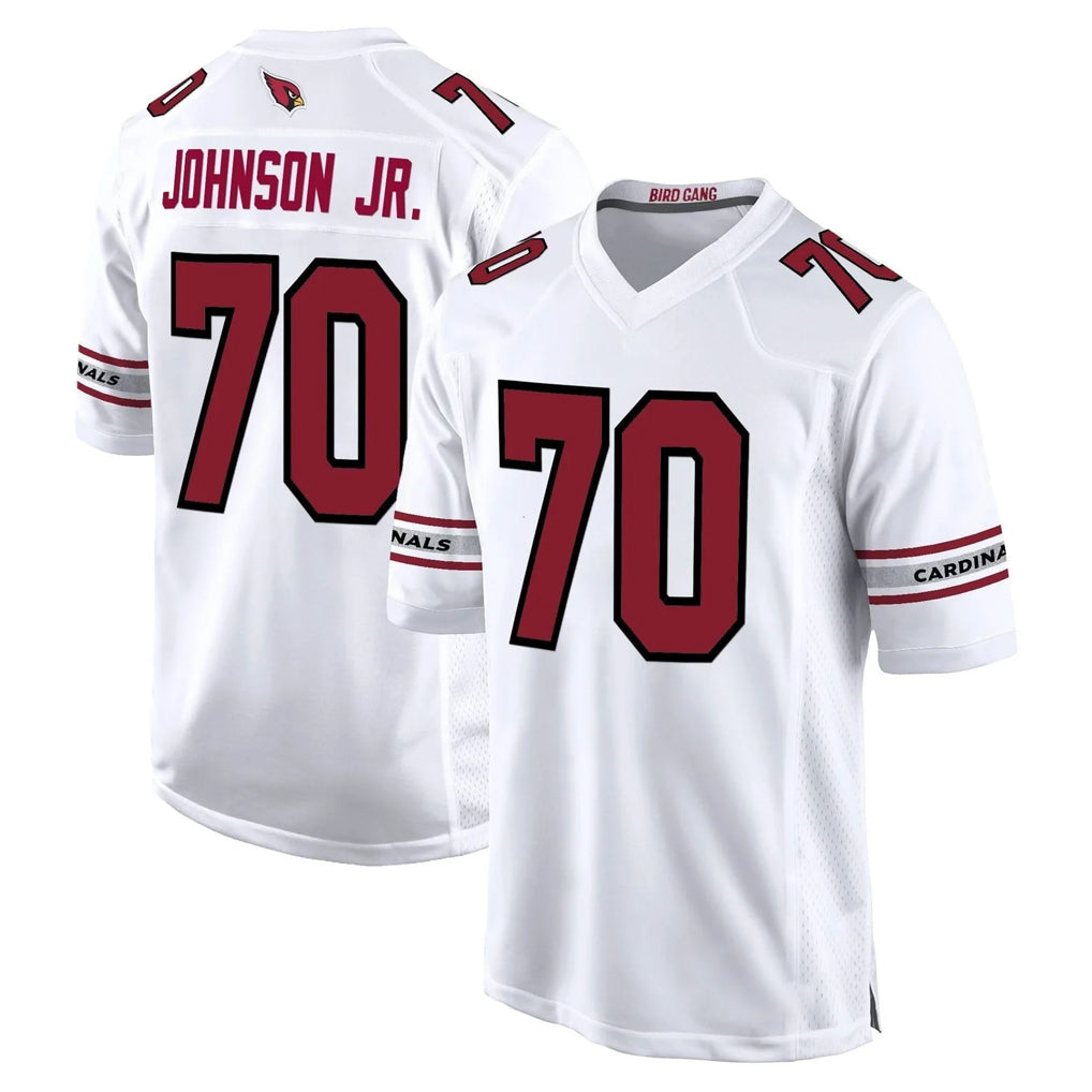 A.Cardinals #70 Paris Johnson Jr. Player White Fashion Home Game Mdoa Stitched Jerseys
