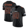 D.Broncos #60 Luke Wattenberg Player Black Impact Limited Game Mdoa Stitched Jerseys
