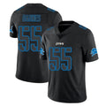 D.Lions #55 Derrick Barnes Player Black Impact Limited Home Game Mdoa Stitched Jerseys