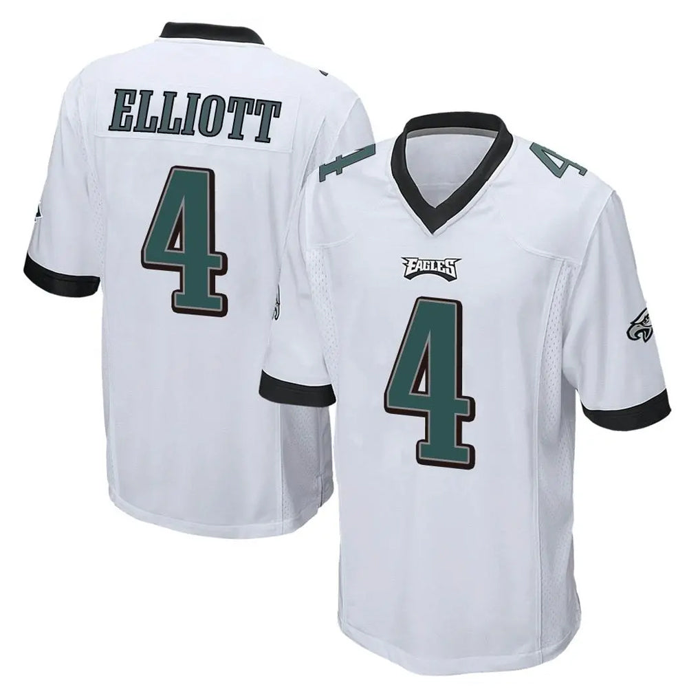 P.Eagles #4 Jake Elliott Player White Home Game Mdoa Stitched Jerseys