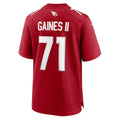 Mdoa A.Cardinals #71 Jon Gaines II Cardinal Team Game Jersey