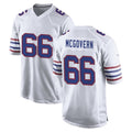 B.Bills #66 Connor McGovern Player White Alternate Game Mdoa Stitched Jerseys