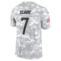 D.Broncos #7 John Elway Player Arctic Camo Salute to Service Limited Mdoa Stitched Jerseys
