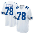 D.Cowboys #78 Terence Steele Player White Home Game Mdoa Stitched Jerseys