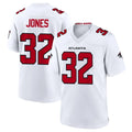 A.Falcons #32 Cash Jones Player White Team Color Home Game Mdoa Stitched Jerseys