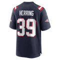 Mdoa NE.Patriots #39 Tyron Herring Navy Game Retired Player Jersey