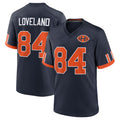 C.Bears #84 Colston Loveland Player Navy 2026 Rivalries Collection Home Game Mdoa Stitched Jerseys