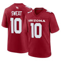 A.Cardinals #10 Josh Sweat Player Cardinal Limited Home Game Mdoa Stitched Jerseys