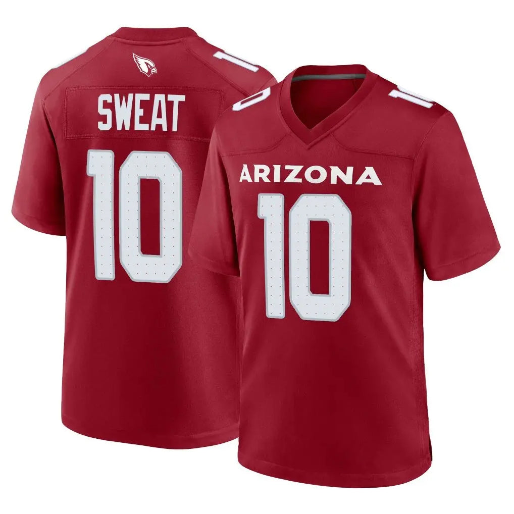 A.Cardinals #10 Josh Sweat Player Cardinal Limited Home Game Mdoa Stitched Jerseys