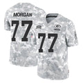 GB.Packers #77 Jordan Morgan Player Arctic Camo Salute To Service Limited Mdoa Stitched Jerseys
