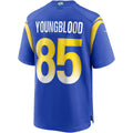 Mdoa LA.Rams #85 Jack Youngblood Royal Game Retired Player Jersey