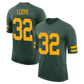 GB.Packers #32 MarShawn Lloyd Player Green Alternate Vapor Home Game Mdoa Stitched Jerseys