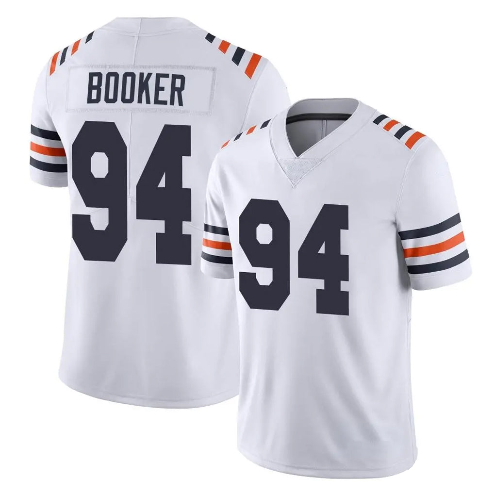 C.Bears #94 Austin Booker Player White Classic Vapor Limited Home Game Mdoa Stitched Jerseys