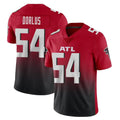 A.Falcons #54 Brandon Dorlus Player Red Vapor Untouchable Limited Home Game Mdoa Stitched Jerseys