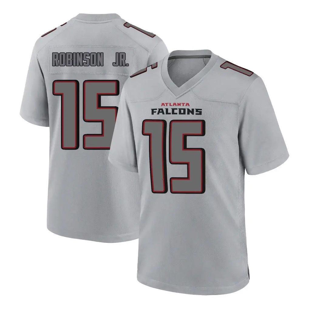 A.Falcons #15 Brian Robinson Player Gray Fashion Home Game Mdoa Stitched Jerseys