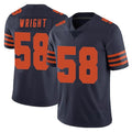 C.Bears #58 Darnell Wright Player Navy Blue Alternate Vapor Untouchable Limited Mdoa Stitched Jerseys