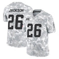 LA.Chargers #26 Donte Jackson Player Arctic Camo Salute To Service Limited Game Stitched Jerseys