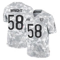 C.Bears #58 Darnell Wright Player Arctic Camo Salute to Service Limited Mdoa Stitched Jerseys