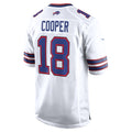 Mdoa B.Bills #18 Amari Cooper White Game Jersey
